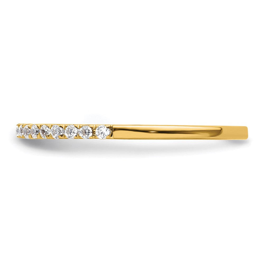 Buy Exclusive 14K Yellow Gold Diamond Wedding Band, 1/6 Carat, Stylish Value