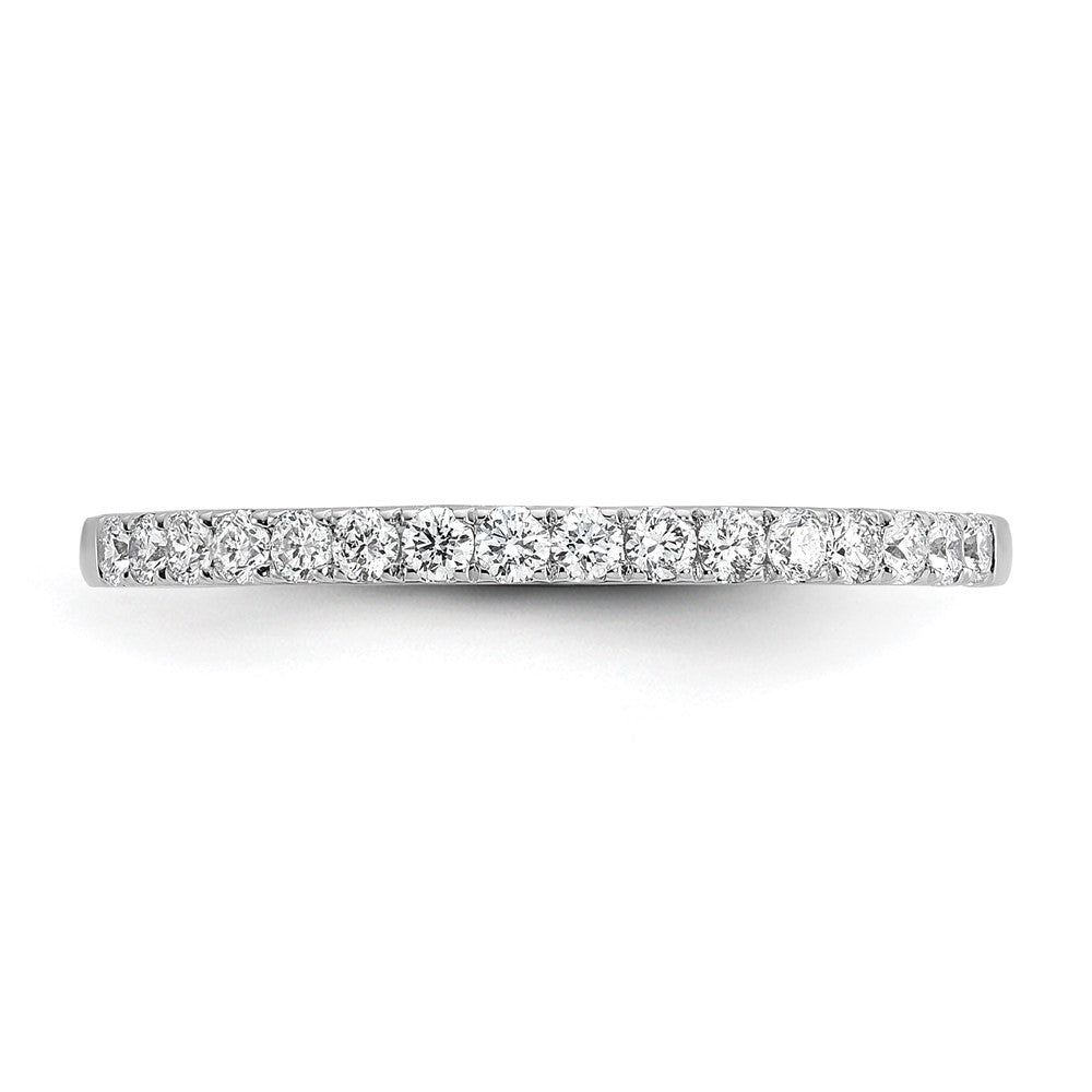 Buy Stylish 14K White Gold 1/4 Carat Diamond Eternity Wedding Band
