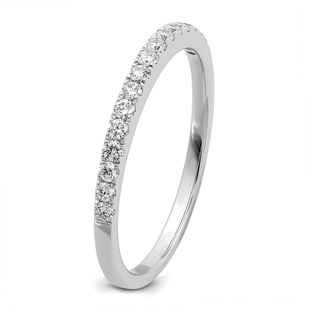 Buy Stylish 14K White Gold 1/4 Carat Diamond Eternity Wedding Band