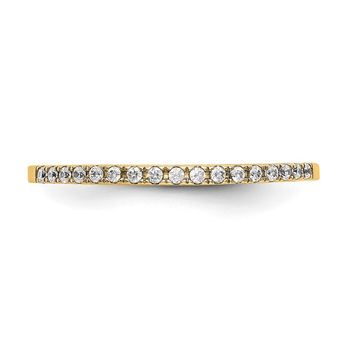 Exclusive 14K Gold Wedding Band Set with 1/4 Carat Diamond - Stylish Value-4