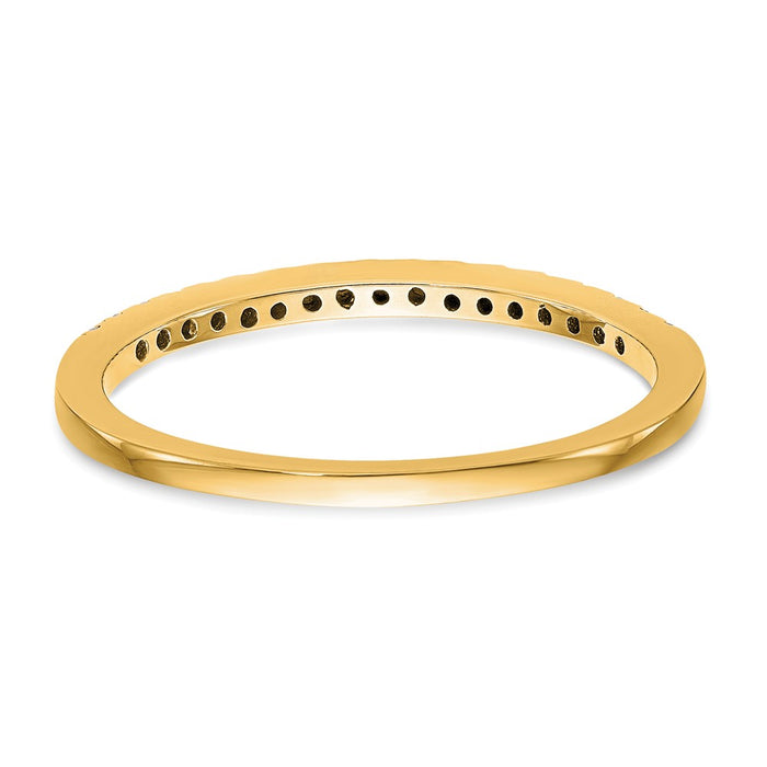 Exclusive 14K Gold Wedding Band Set with 1/4 Carat Diamond - Stylish Value-5