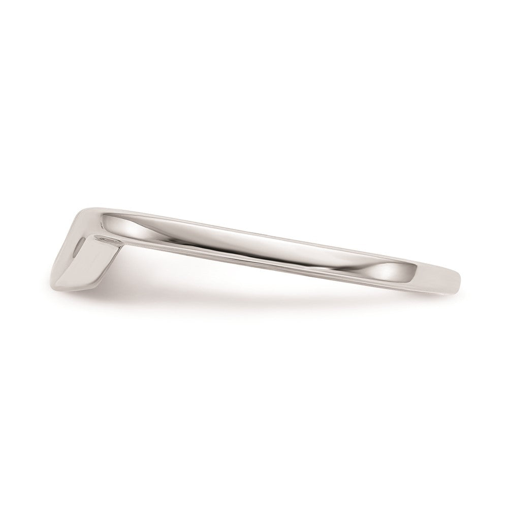 Buy 14K White Gold Curved Wedding Band - Stylish Design, Affordable Luxury