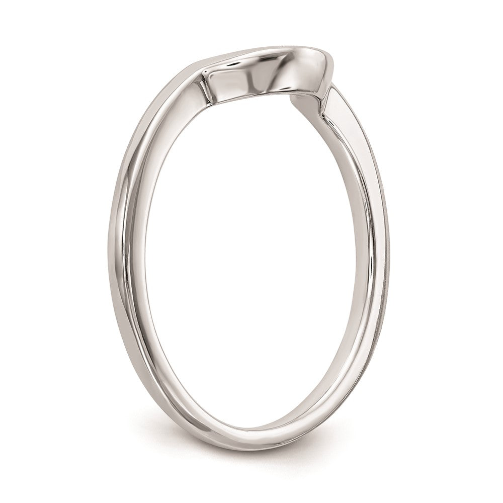 Buy 14K White Gold Curved Wedding Band - Stylish Design, Affordable Luxury