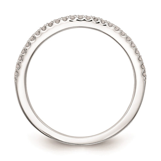 High-quality 14K White Gold Wedding Band Mountings - Stylish Set of 2