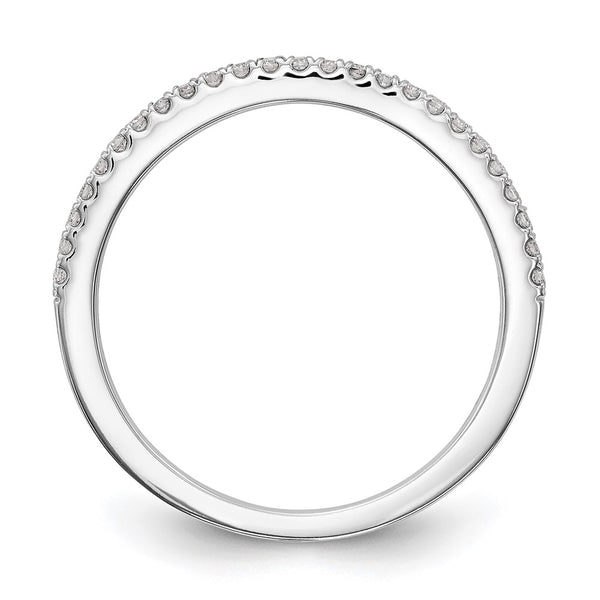 14K White Gold Diamond Wedding Band Set - 1/4 Carat - Style GR1-1022587