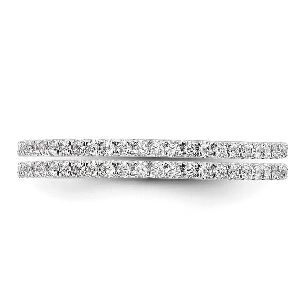 Exclusive 14K White Gold Diamond Wedding Band Set - 1/4 Carat, Stylish Value