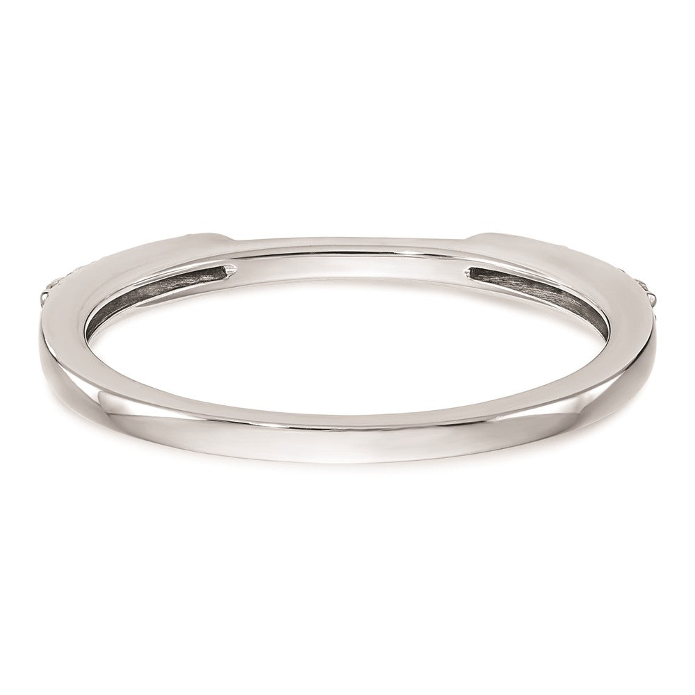Exclusive 14K White Gold Wedding Band Settings - Stylish & Affordable Choice