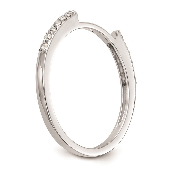 Exclusive 14K White Gold Wedding Band Settings - Stylish & Affordable Choice-6