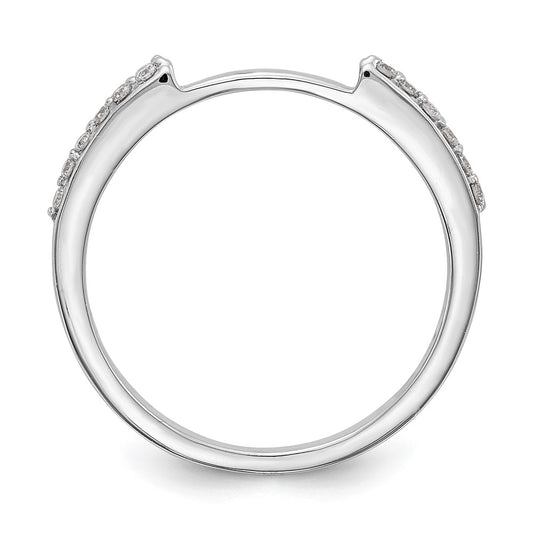 Buy Stylish 14K White Gold Diamond Wedding Band Set - 1/4 Carat Value