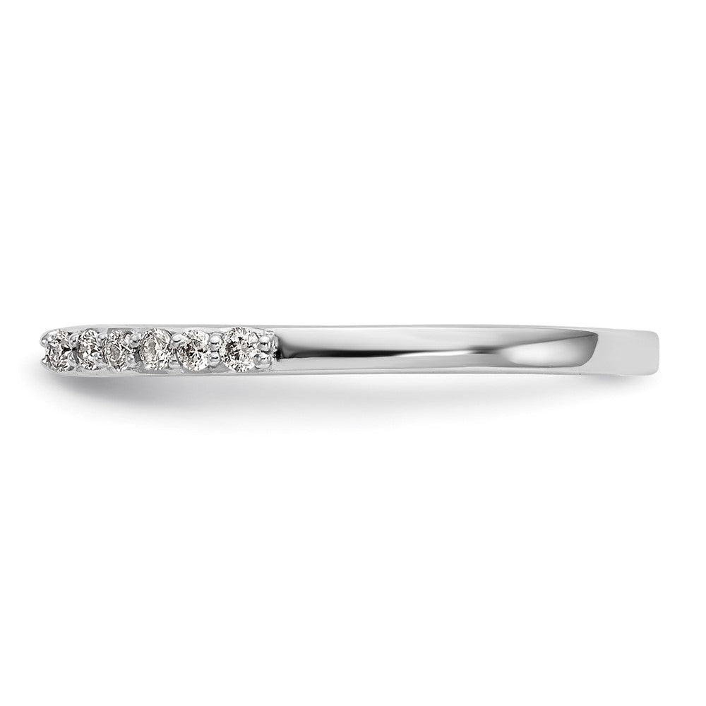Buy Stylish 14K White Gold Diamond Wedding Band Set - 1/4 Carat Value