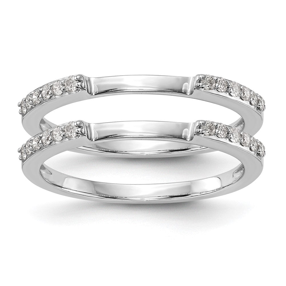 Buy Stylish 14K White Gold Diamond Wedding Band Set - 1/4 Carat Value
