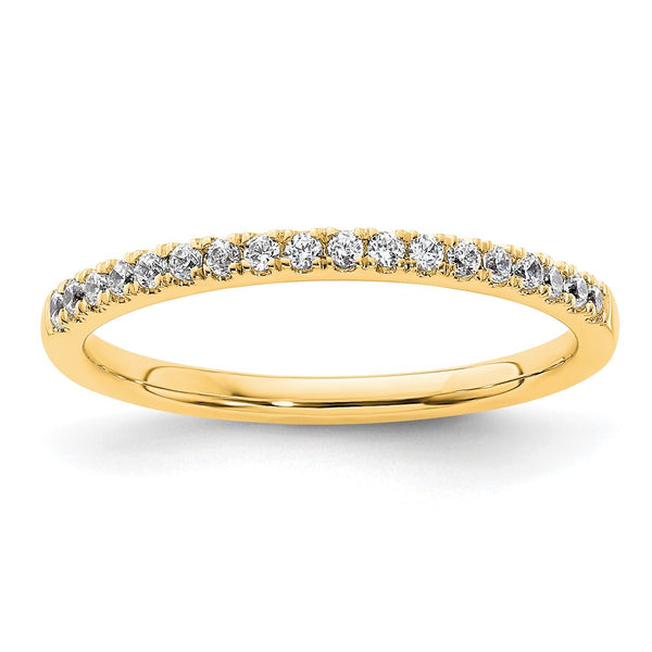 14K Gold Diamond Wedding Ring - Style GR1-1035305