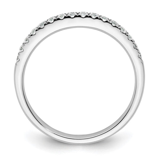 Buy Exclusive 14K White Gold 1/4 Carat Diamond Wedding Band Set - Stylish Value