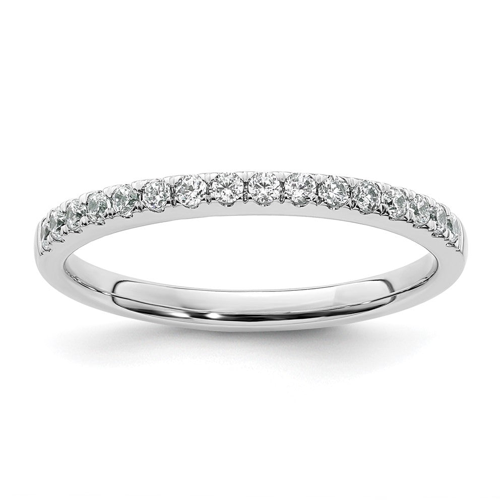 Buy Exclusive 14K White Gold 1/4 Carat Diamond Wedding Band Set - Stylish Value
