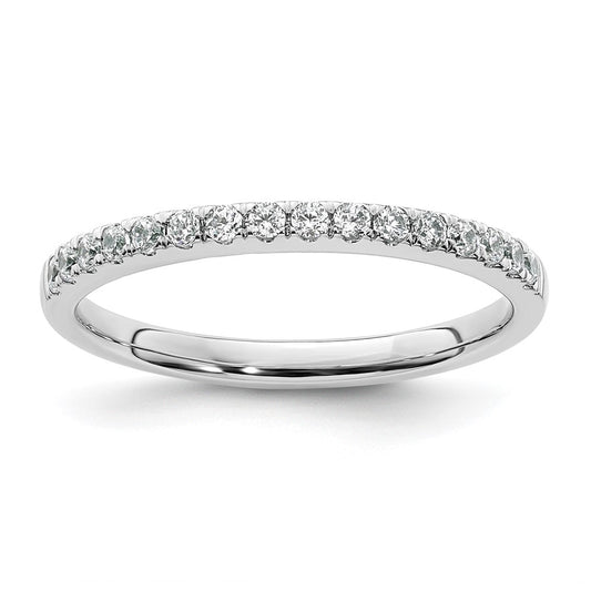 Buy Exclusive 14K White Gold 1/4 Carat Diamond Wedding Band Set - Stylish Value