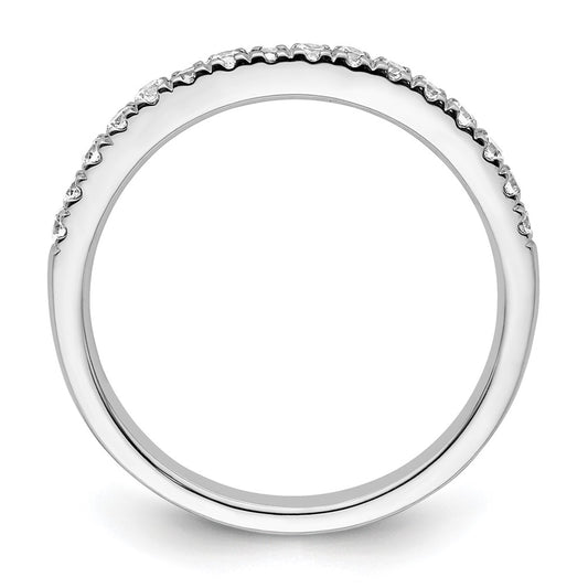 Buy Designer 14K White Gold Wedding Band Set - 1/3 Carat Diamonds, Affordable Price!