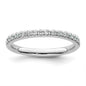 Buy Designer 14K White Gold Wedding Band Set - 1/3 Carat Diamonds, Affordable Price!-1