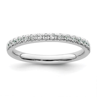 Buy Designer 14K White Gold Wedding Band Set - 1/3 Carat Diamonds, Affordable Price!