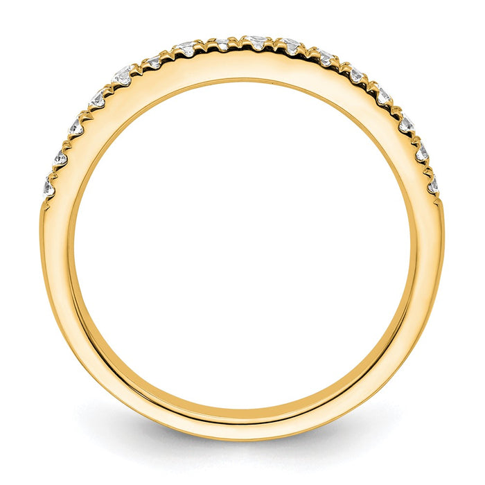 Buy 14K Gold Diamond Eternity Band - Stylish 0.85mm Luxury Jewelry Piece-2