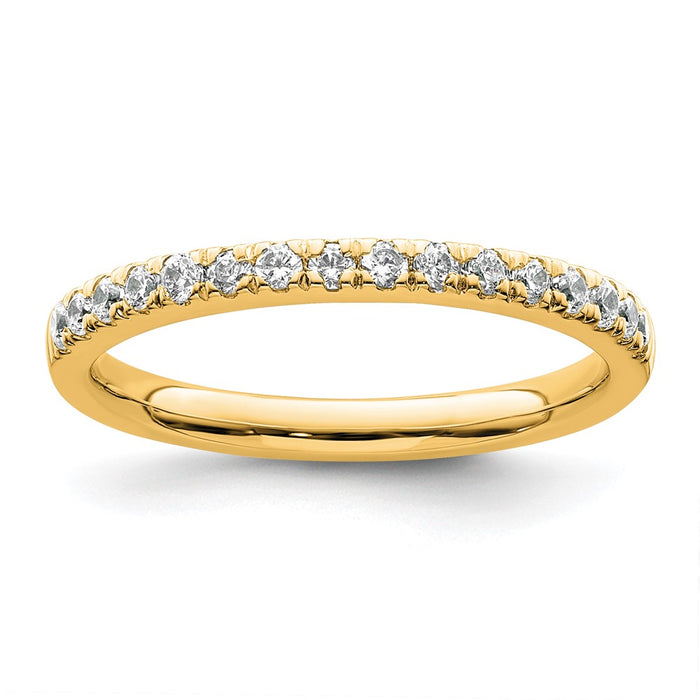 Buy 14K Gold Diamond Eternity Band - Stylish 0.85mm Luxury Jewelry Piece-1