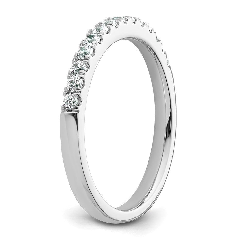 Buy Stylish 14K White Gold Wedding Band Set with 1/3 Carat Diamonds