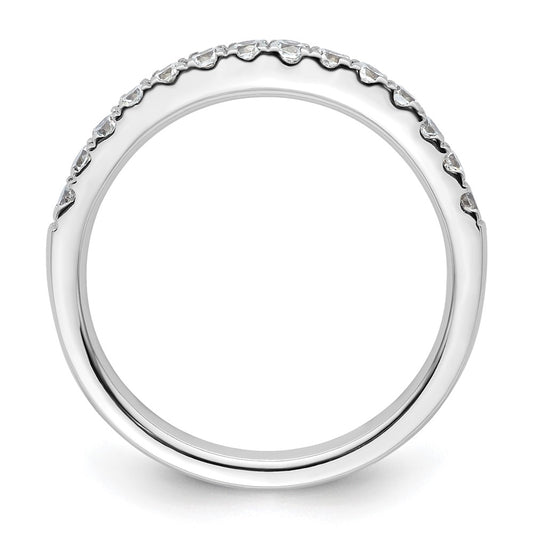Buy Stylish 14K White Gold 1/2 Carat Diamond Eternity Wedding Band
