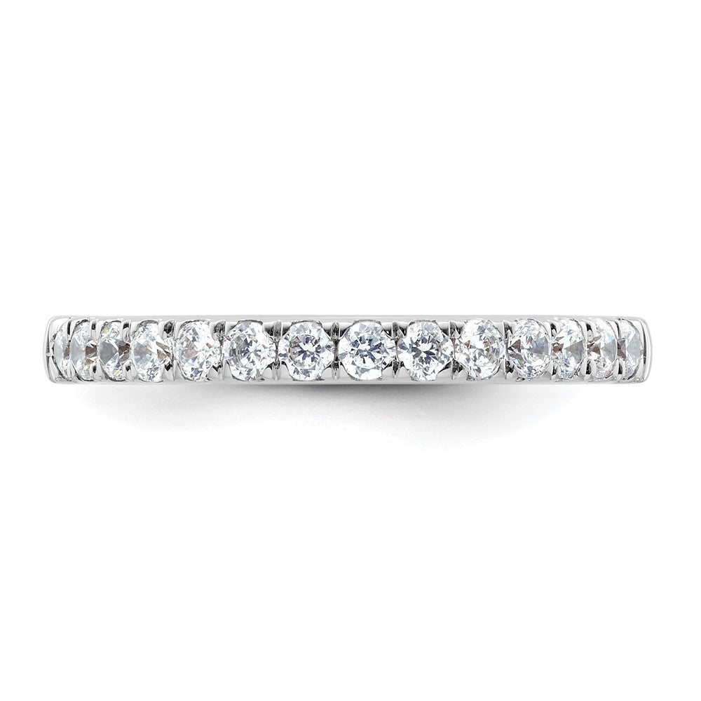 Buy Stylish 14K White Gold 1/2 Carat Diamond Eternity Wedding Band