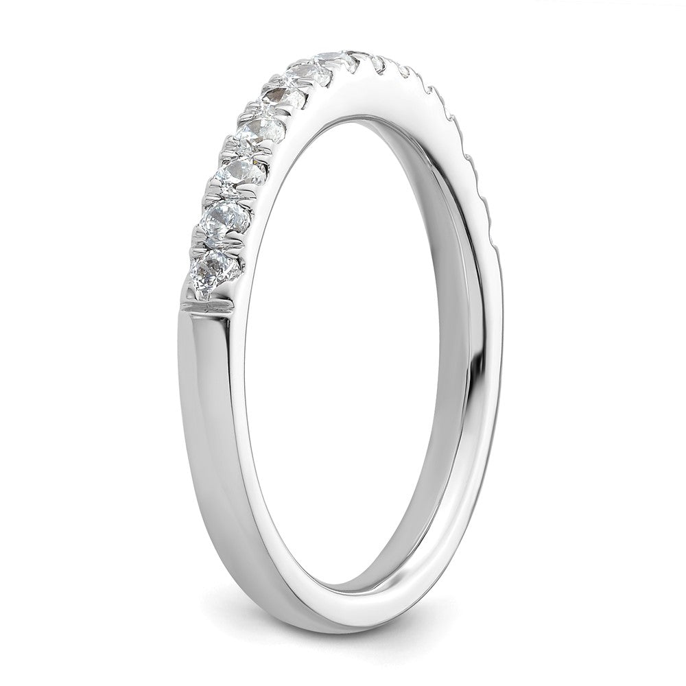 Buy Stylish 14K White Gold 1/2 Carat Diamond Eternity Wedding Band