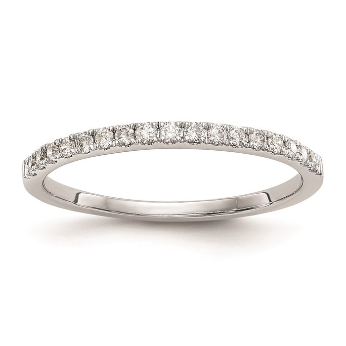 Buy 14K White Gold Wedding Band Setting - Stylish & High-Quality Design!-1