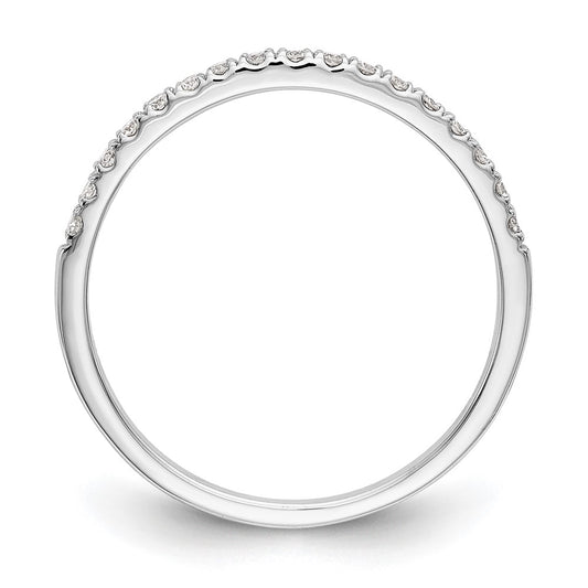Buy Exclusive 14K White Gold Wedding Band Set with 1/6 Carat Diamonds - Stylish Value!