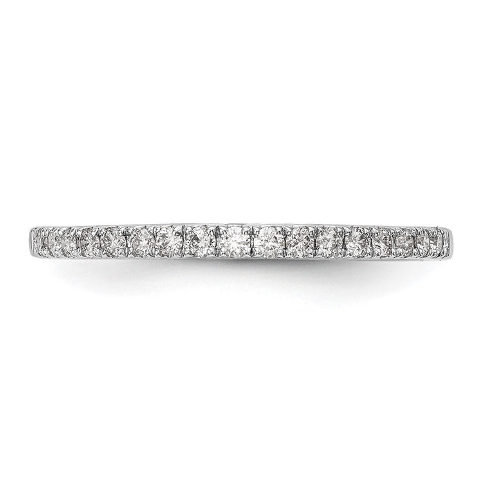 Buy Exclusive 14K White Gold Wedding Band Set with 1/6 Carat Diamonds - Stylish Value!-4