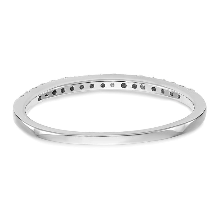 Buy Exclusive 14K White Gold Wedding Band Set with 1/6 Carat Diamonds - Stylish Value!-5