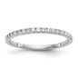 Buy Exclusive 14K White Gold Wedding Band Set with 1/6 Carat Diamonds - Stylish Value!-1