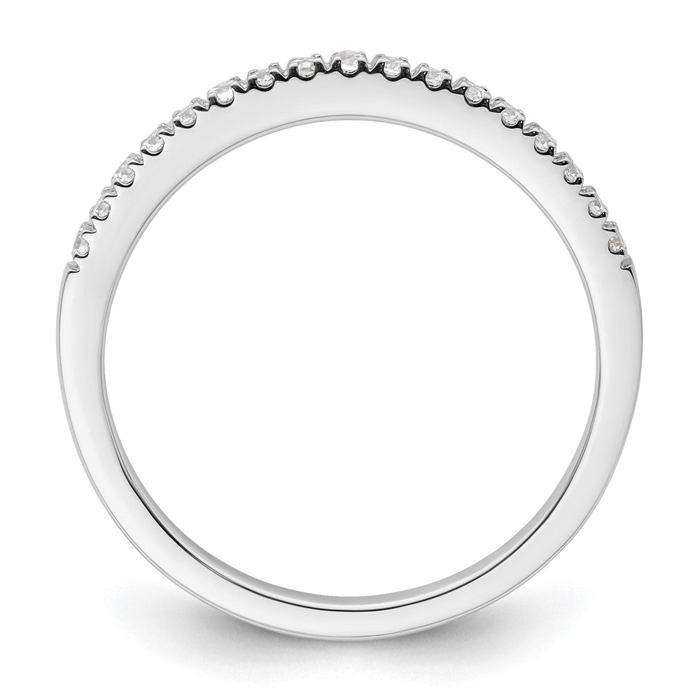 Buy Exclusive 14K White Gold 1/6 Carat Diamond Eternity Wedding Band - Stylish Value!