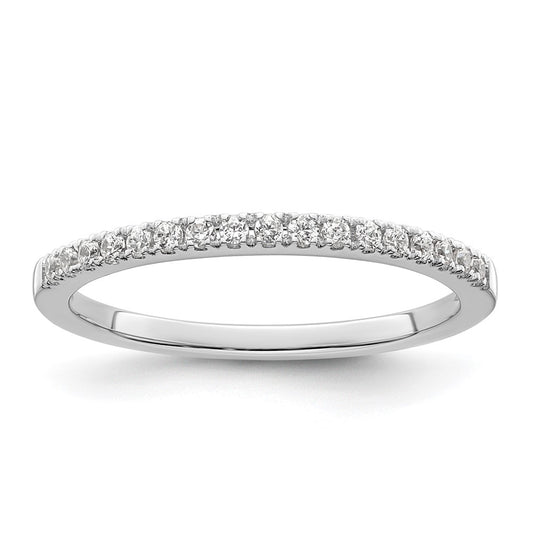 Buy Exclusive 14K White Gold 1/6 Carat Diamond Eternity Wedding Band - Stylish Value!