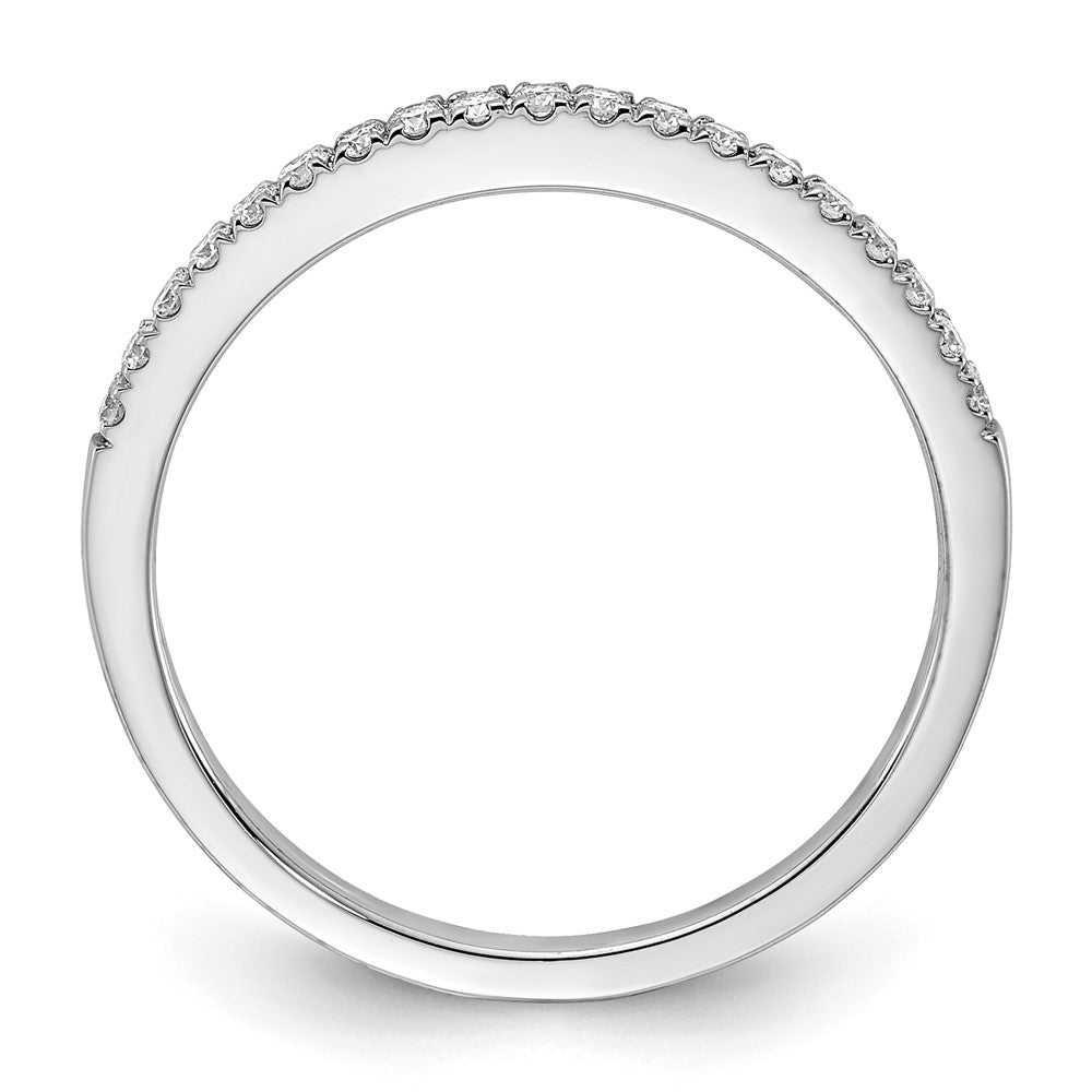 Buy Stylish 14K White Gold Wedding Band Set with 1/5 Carat Diamonds