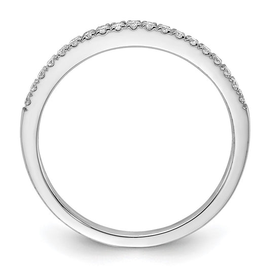 Buy Stylish 14K White Gold Wedding Band Set with 1/5 Carat Diamonds