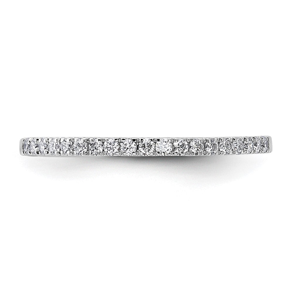 Buy Stylish 14K White Gold Wedding Band Set with 1/5 Carat Diamonds