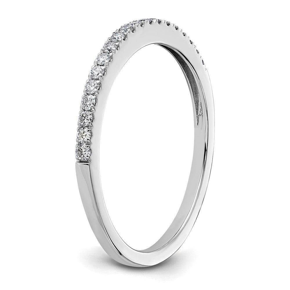 Buy Stylish 14K White Gold Wedding Band Set with 1/5 Carat Diamonds