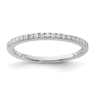Buy Stylish 14K White Gold Wedding Band Set with 1/5 Carat Diamonds