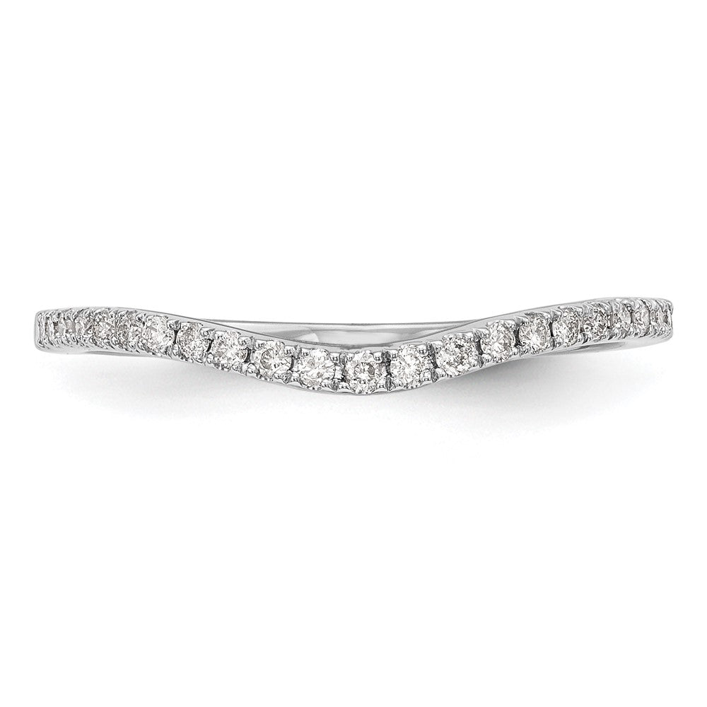 Exclusive 14K White Gold Diamond Wedding Band | 1/8 Carat, Stylish Value