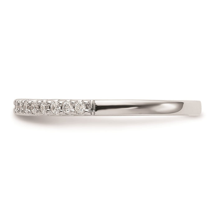 Designer 14K White Gold Wedding Band Setting - Stylish, High-Quality Value-3