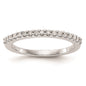 Designer 14K White Gold Wedding Band Setting - Stylish, High-Quality Value-1