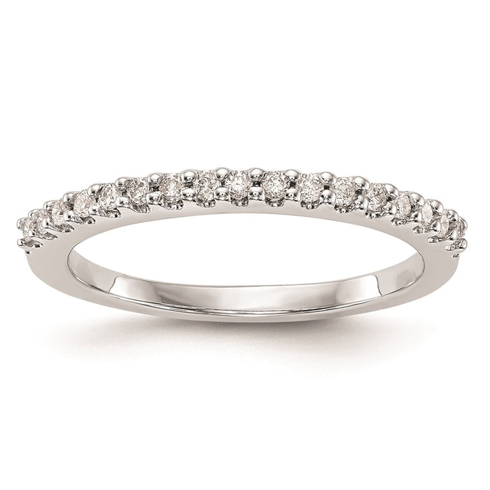 Designer 14K White Gold Wedding Band Setting - Stylish, High-Quality Value-1