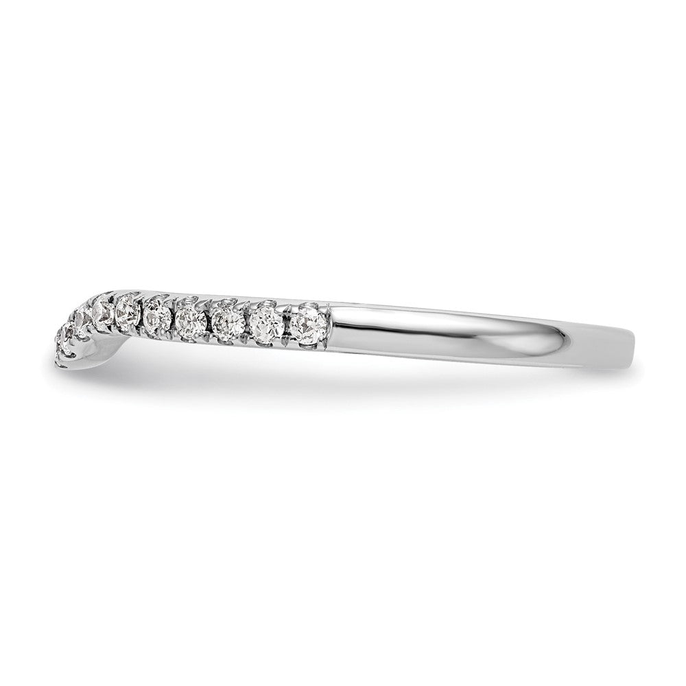 Buy Exclusive 14K White Gold Wedding Band - 1/4 Carat Diamond, Stylish Value!