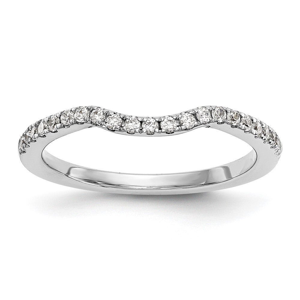 Buy Exclusive 14K White Gold Wedding Band - 1/4 Carat Diamond, Stylish Value!