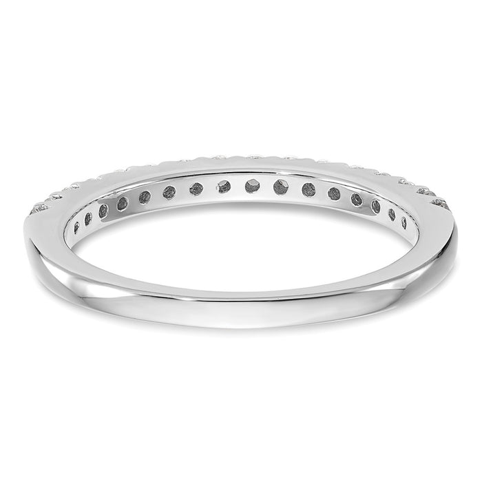 Buy Stylish 14K White Gold Wedding Band - 1/3 Carat Diamonds, Affordable Price-5