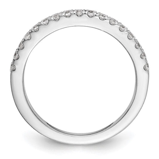 Buy Stylish 14K White Gold 1/3 Carat Diamond Eternity Wedding Band - Value!