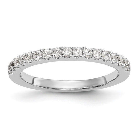 Buy Stylish 14K White Gold 1/3 Carat Diamond Eternity Wedding Band - Value!