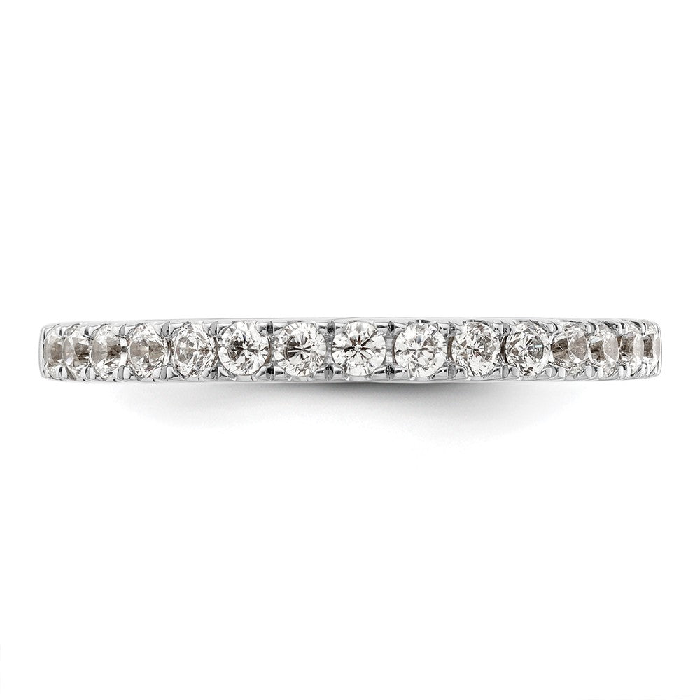 Buy 14K White Gold 1/2 Carat Diamond Wedding Band | Stylish & Affordable Value